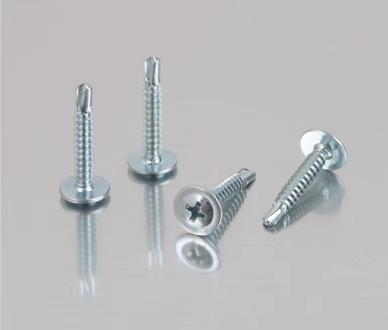 Wafer head self drilling screws